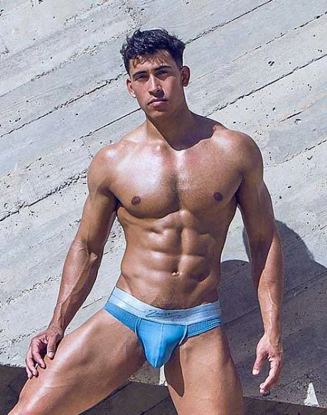 Cheap Aktiv Boreas Jockstrap Underwear-Faded Denim Jockstraps