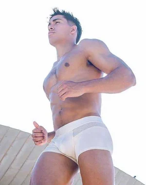 Best Aktiv Boreas Trunk Underwear-Whitecap Gray Active Underwear