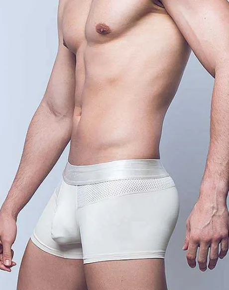 Best Aktiv Boreas Trunk Underwear-Whitecap Gray Active Underwear