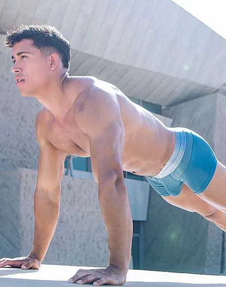 Store Aktiv Boreas Trunk Underwear-Faded Denim Trunks
