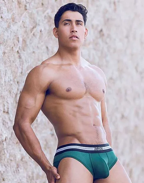 New Aktiv Helios Brief Underwear-Hunter Green Active Underwear