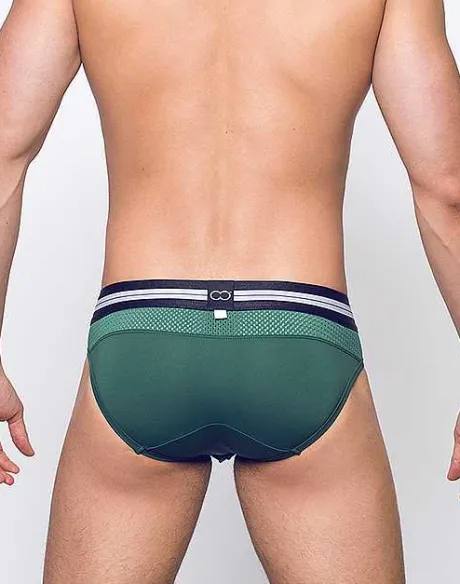 Online Aktiv Helios Brief Underwear-Hunter Green Briefs