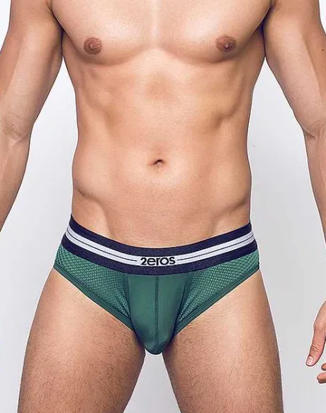 Online Aktiv Helios Brief Underwear-Hunter Green Briefs