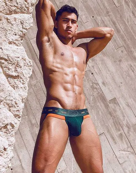 Discount Aktiv Nrg Jockstrap Underwear-Green Active Underwear