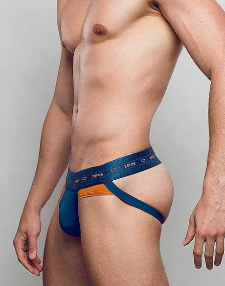 Hot Aktiv Nrg Jockstrap Underwear-Blue Active Underwear