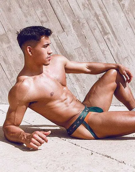 Discount Aktiv Nrg Jockstrap Underwear-Green Active Underwear