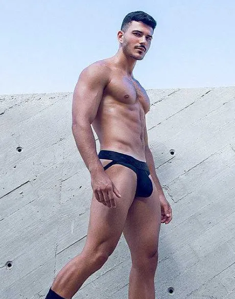 Best Sale Aktiv Pegasus Jockstrap Underwear-Black/Green Active Underwear