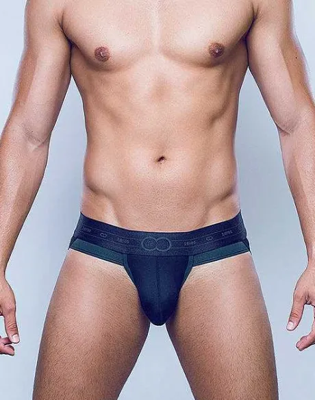 Shop Aktiv Pegasus Jockstrap Underwear-Black/Green Jockstraps