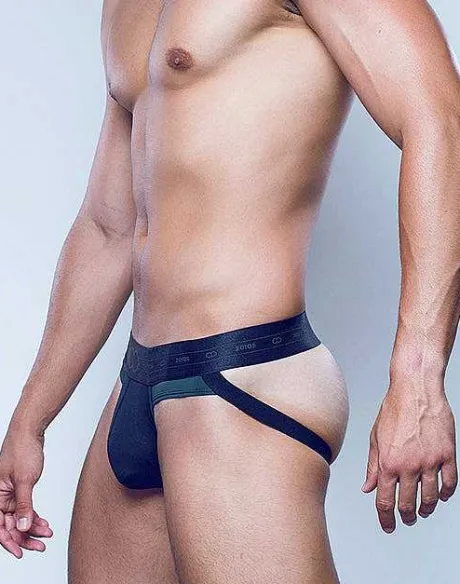 Best Sale Aktiv Pegasus Jockstrap Underwear-Black/Green Active Underwear