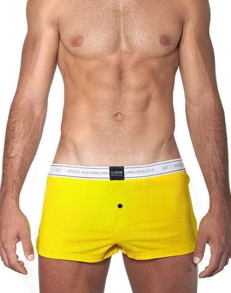 Clearance Bx20 Core Boxer Shorts-Yellow Boxer Shorts