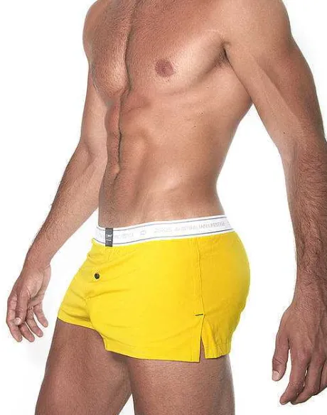 Hot Bx20 Core Boxer Shorts-Yellow Loungewear