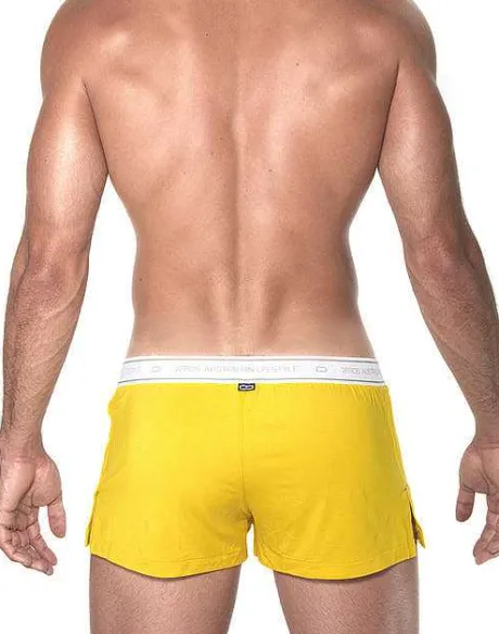 Clearance Bx20 Core Boxer Shorts-Yellow Boxer Shorts
