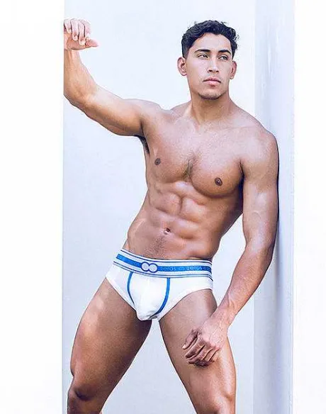 Cheap Heracles Brief Underwear-White Briefs
