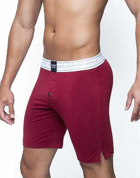 Sale Ls10 Core Series 2 Lounge Boxer Shorts-Cabernet Loungewear