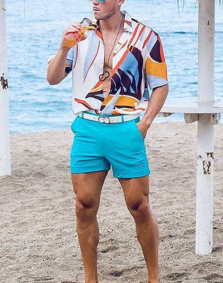 Shop S60 Bondi (Series 3) Shorts-Aqua Sustainable Beachwear