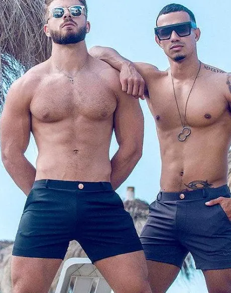 Hot S60 Bondi (Series 3) Shorts-Black Beach Shorts