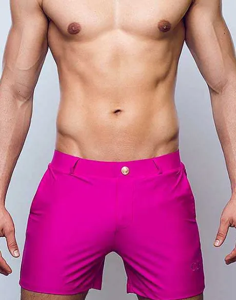 Outlet S60 Bondi (Series 3) Shorts-Fuchsia Red Beach Shorts