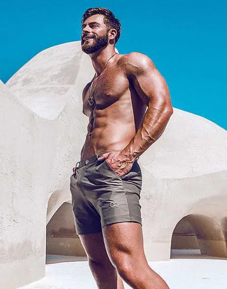 Fashion S60 Bondi Shorts (Series 3)-Shitake Shorts & Pants