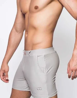 Hot S60 Bondi Shorts (Series 3)-String Brown Sustainable Beachwear