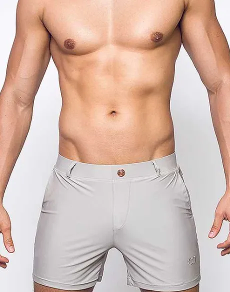 Hot S60 Bondi Shorts (Series 3)-String Brown Sustainable Beachwear