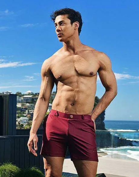 Clearance S60 Bondi Shorts (Series 3)-Tawny Port Shorts & Pants