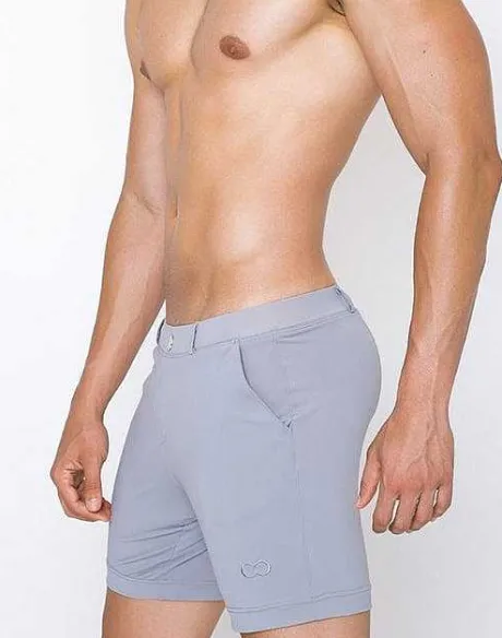 New S61 Long Bondi Shorts-Alloy Beach Shorts