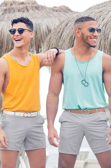 New S61 Long Bondi Shorts-Alloy Beach Shorts