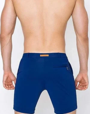 Discount S61 Long Bondi Shorts-Navy Beach Shorts