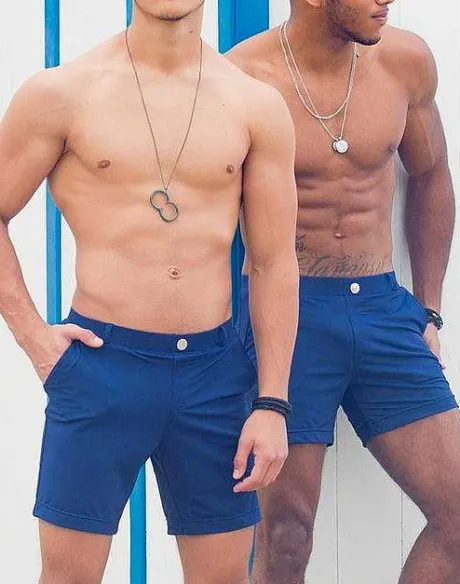 Cheap S61 Long Bondi Shorts-Navy Shorts & Pants