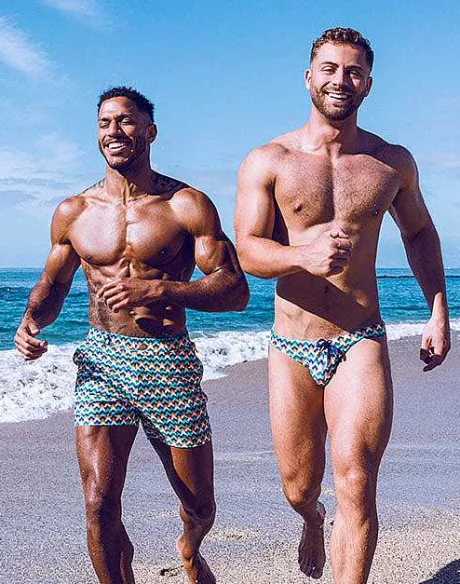 Shop S60 Print Bondi Shorts-Chevy Blue Shorts & Pants