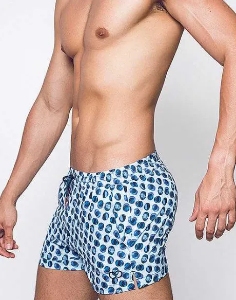Outlet S50 Print Shorts-Bubbles Beach Shorts