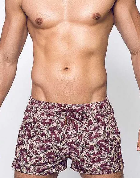 Best Sale S50 Print Shorts-Hawaiian Night Sustainable Beachwear