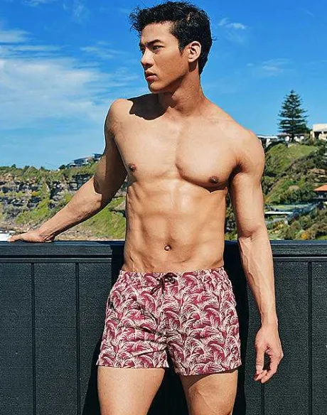 Best Sale S50 Print Shorts-Hawaiian Night Sustainable Beachwear
