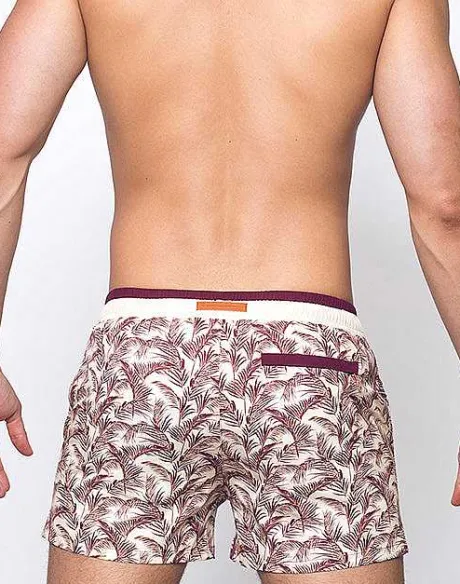 Cheap S70 Print Shorts-Pastel Hawaii Beach Shorts