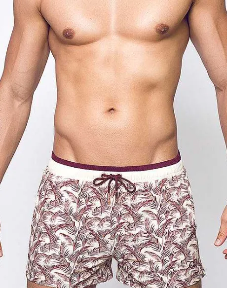 Store S70 Print Shorts-Pastel Hawaii Sustainable Beachwear