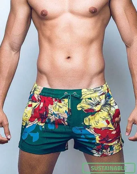 Best Sale S50 Print Swimshorts-Fleur Beach Shorts