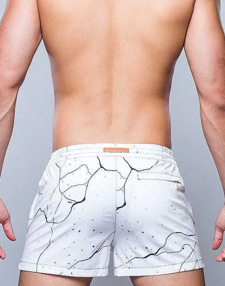 Store S50 Print Swimshorts-Marble Beach Shorts