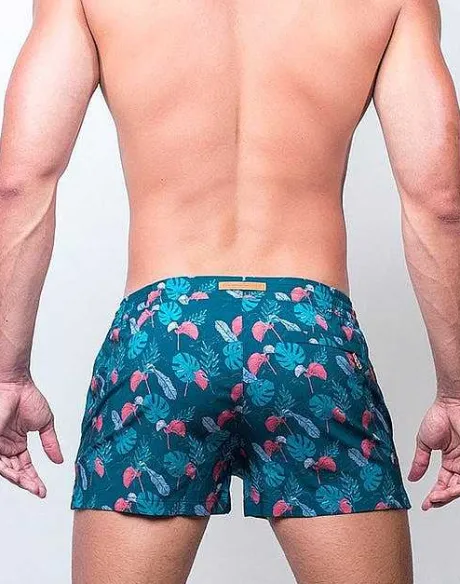 Best Sale S50 Print Swimshorts-Monstera Sustainable Beachwear