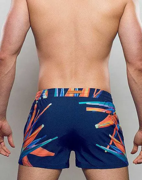Hot S50 Print Swimshorts-Paradise Beach Shorts
