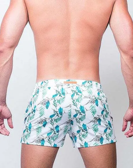 Fashion S50 Print Swimshorts-Serenity Beach Shorts