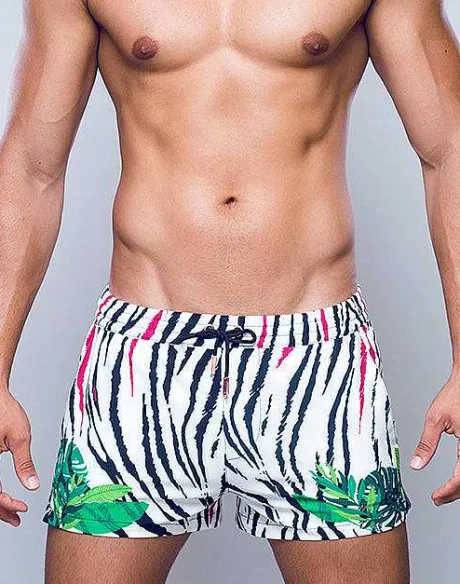 Online S50 Print Swimshorts-Siberian Sustainable Beachwear