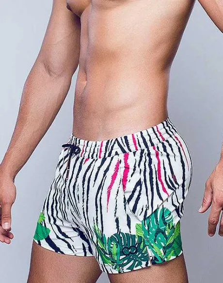 Best S50 Print Swimshorts-Siberian Beach Shorts