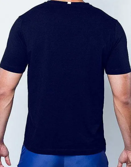 Flash Sale T21 Peruvian Cotton Crewneck T-Shirt-Black Beach Tops