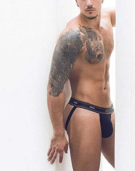 Outlet U91 Adonis Jockstrap Underwear-Black Jockstraps