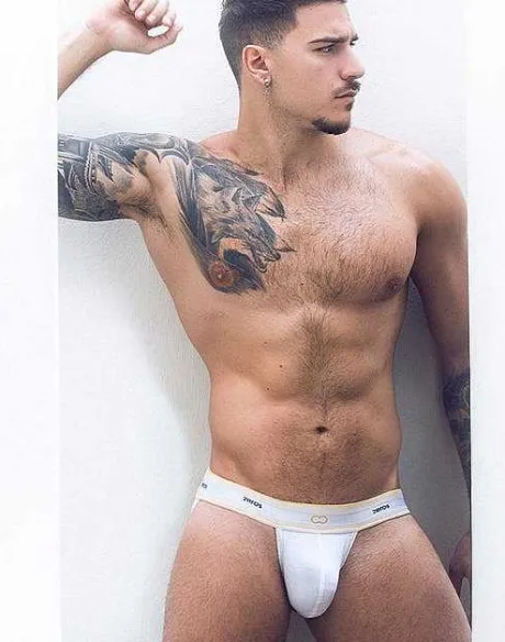 Cheap U91 Adonis Jockstrap Underwear-White Jockstraps