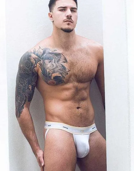 Cheap U91 Adonis Jockstrap Underwear-White Jockstraps