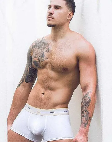 Sale U31 Adonis Trunk Underwear-White Trunks