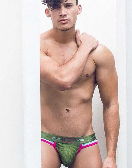 Cheap U93 Aeolus Jockstrap Underwear-Green Gale Jockstraps