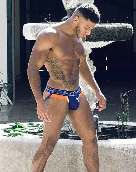 Outlet U92 Aether Jockstrap Underwear-Night Sky Jockstraps