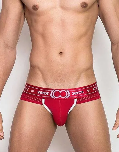 Discount U93 Apollo Jockstrap Underwear-Solar Red Active Underwear